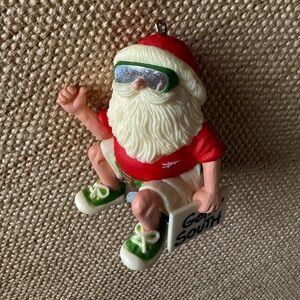 Hallmark 1988 “Goin’ South” Santa Ornament – Vintage Keepsake